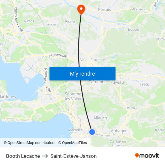 Booth Lecache to Saint-Estève-Janson map