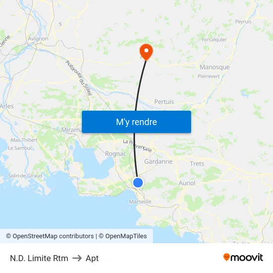 N.D. Limite Rtm to Apt map