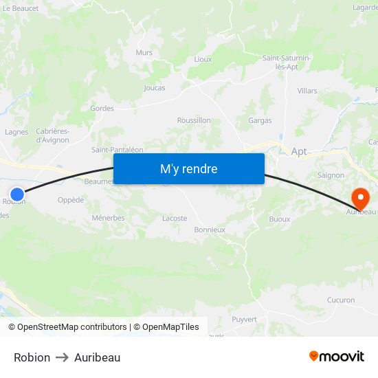 Robion to Robion map