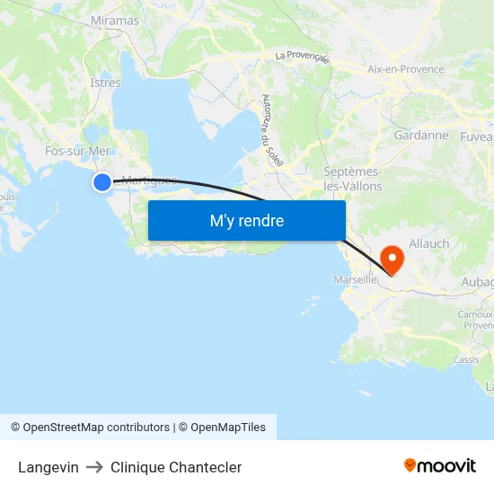 Langevin to Clinique Chantecler map