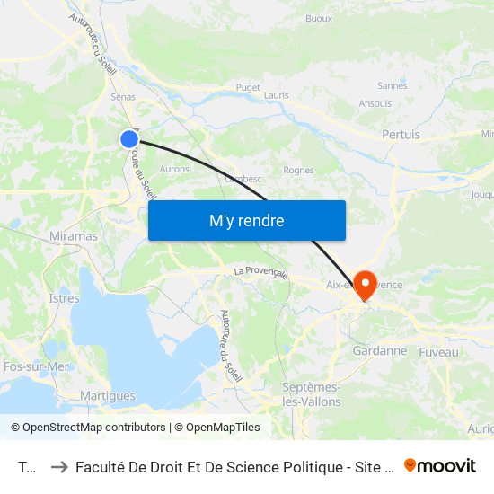 Tour to Faculté De Droit Et De Science Politique - Site Schuman map