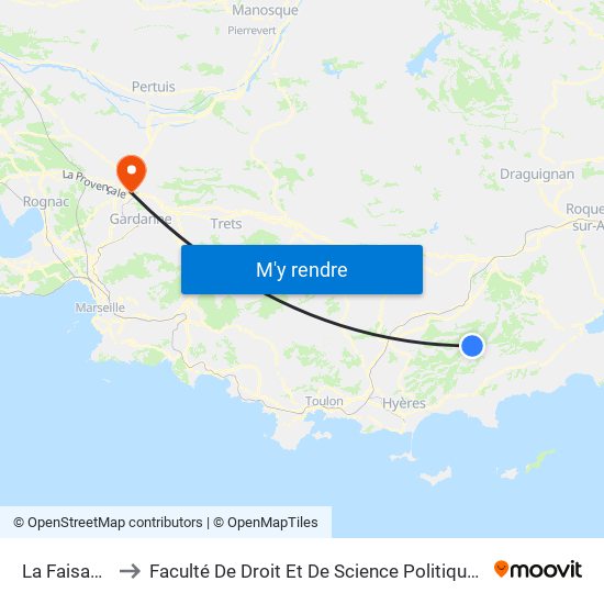 La Faisanderie to Faculté De Droit Et De Science Politique - Site Schuman map