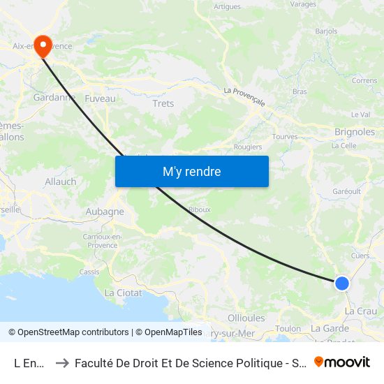 L Enclos to Faculté De Droit Et De Science Politique - Site Schuman map