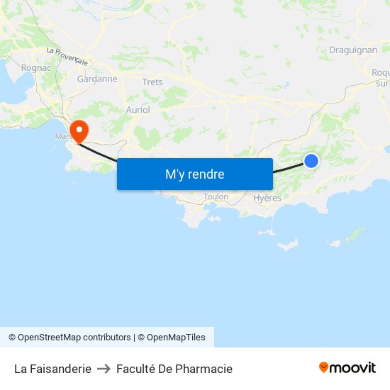 La Faisanderie to Faculté De Pharmacie map