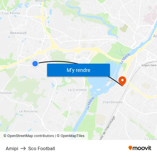 Amipi to Sco Football map