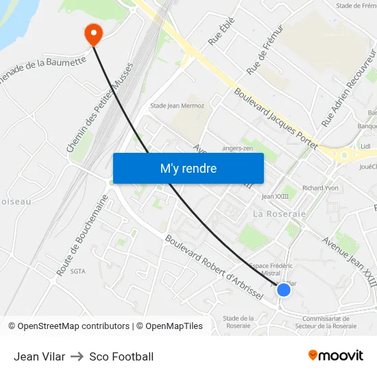 Jean Vilar to Sco Football map