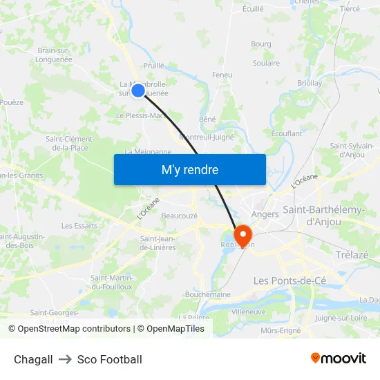 Chagall to Sco Football map