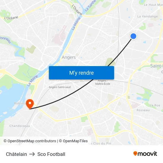 Châtelain to Sco Football map