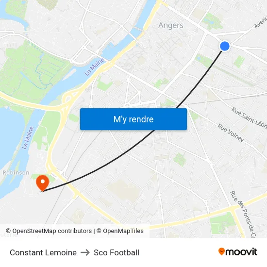Constant Lemoine to Sco Football map