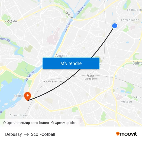 Debussy to Sco Football map