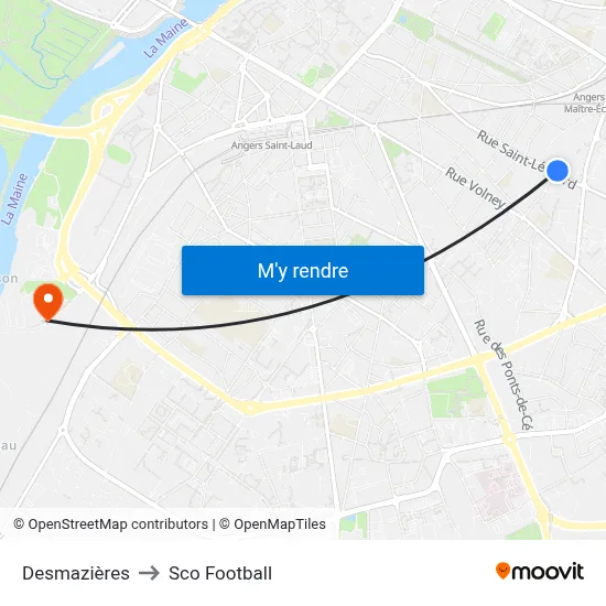Desmazières to Sco Football map