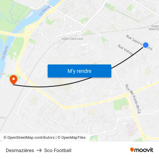 Desmazières to Sco Football map