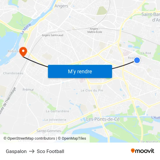Gaspalon to Sco Football map