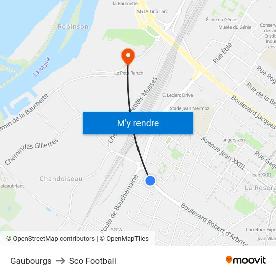 Gaubourgs to Sco Football map