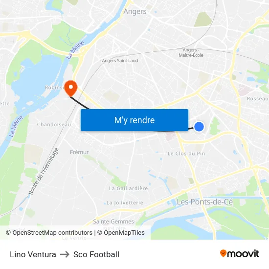 Lino Ventura to Sco Football map