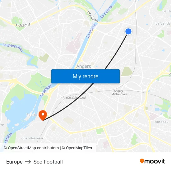 Europe to Sco Football map