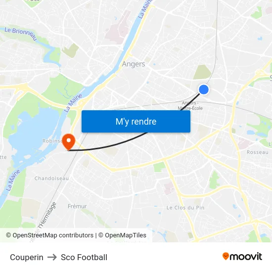 Couperin to Sco Football map