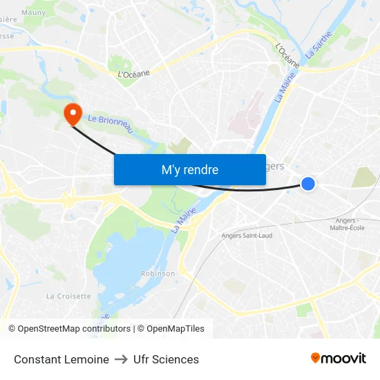 Constant Lemoine to Ufr Sciences map