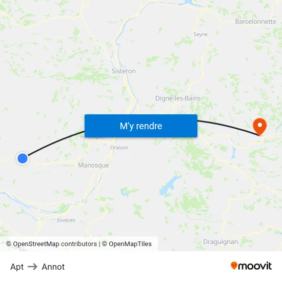 Apt to Annot map