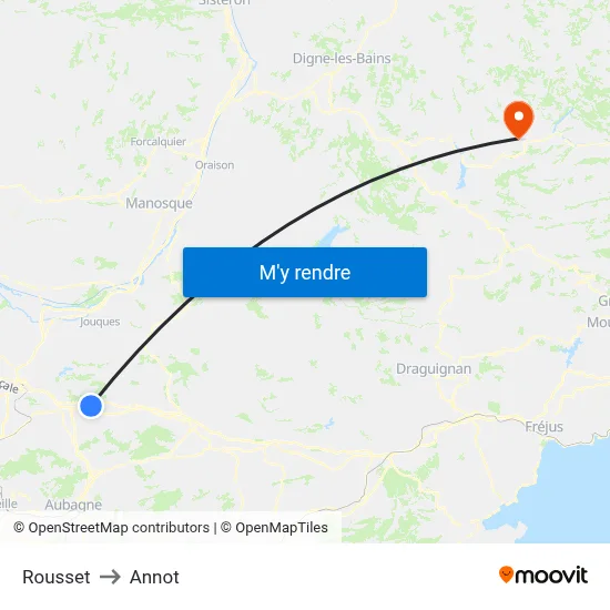 Rousset to Annot map