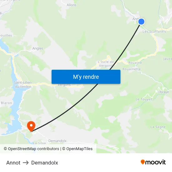 Annot to Demandolx map
