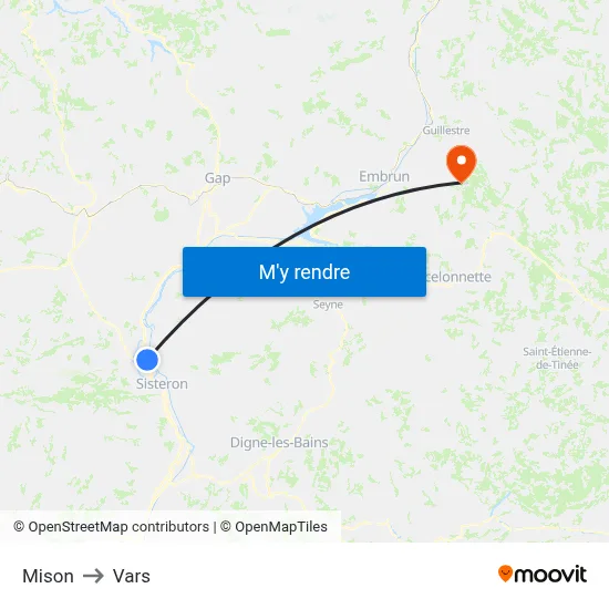 Mison to Vars map