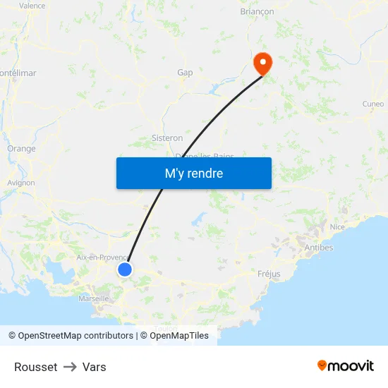 Rousset to Vars map