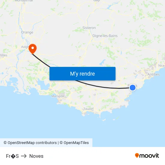 Fr�S to Noves map