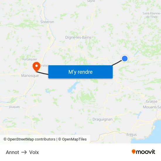 Annot to Volx map
