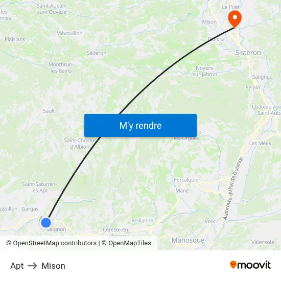 Apt to Mison map