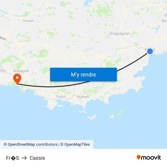Fr�S to Cassis map