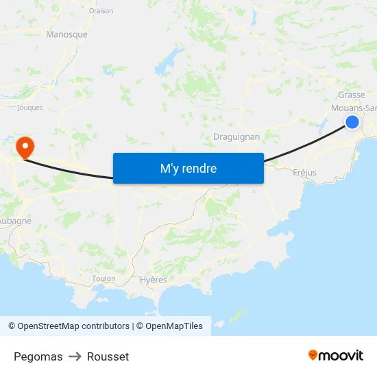 Pegomas to Rousset map