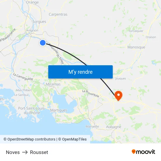 Noves to Rousset map
