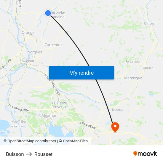 Buisson to Rousset map