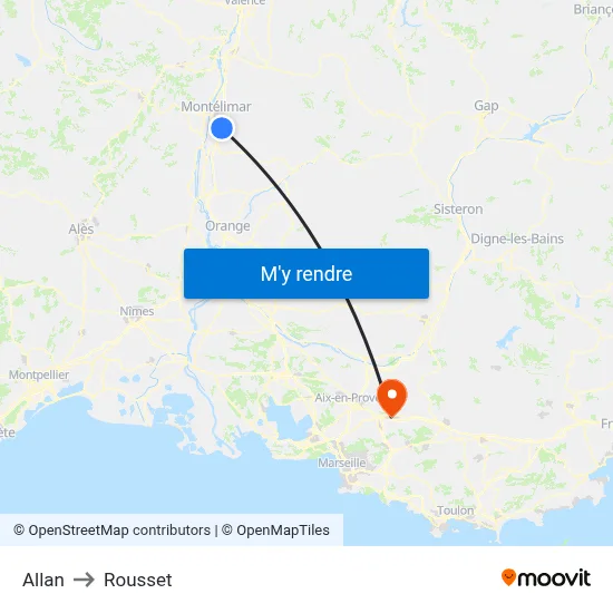 Allan to Rousset map