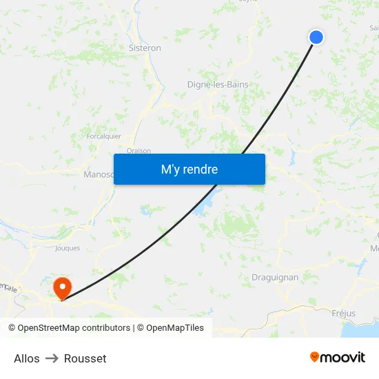 Allos to Rousset map