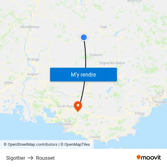 Sigottier to Rousset map