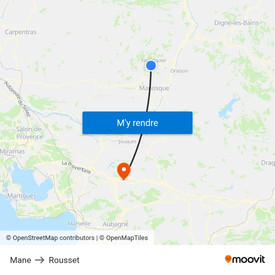 Mane to Rousset map