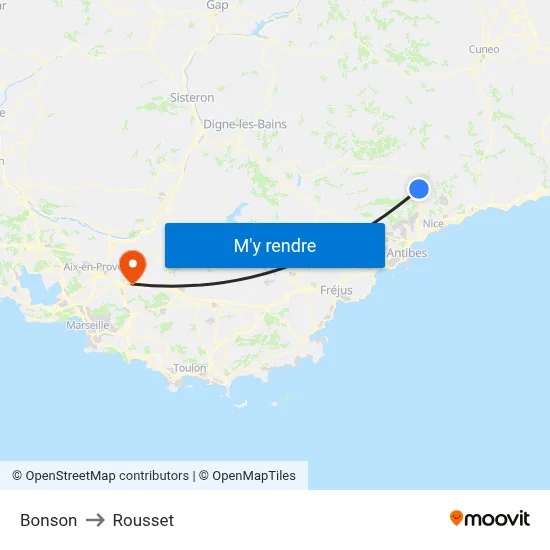 Bonson to Rousset map