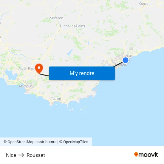 Nice to Rousset map