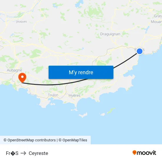 Fr�S to Ceyreste map