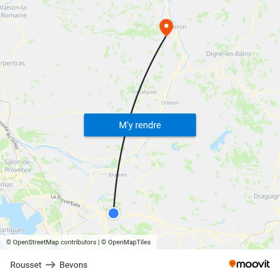Rousset to Bevons map
