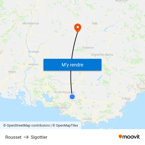 Rousset to Sigottier map