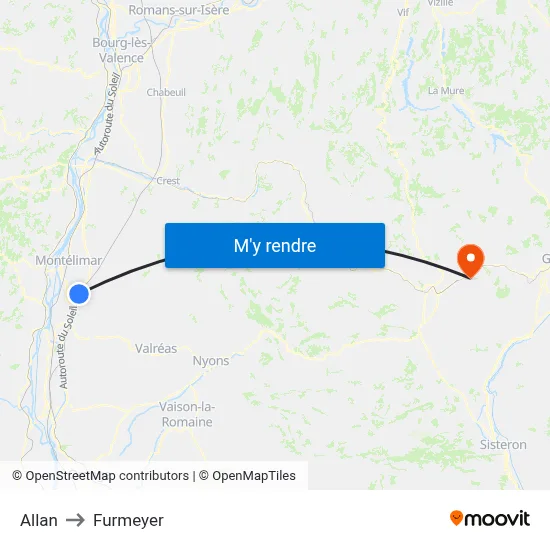 Allan to Furmeyer map