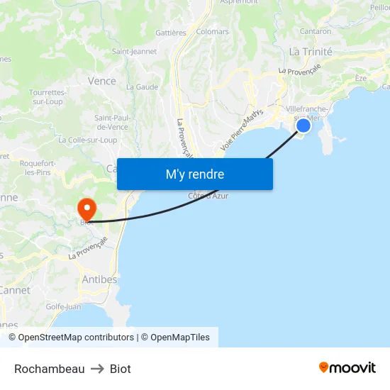 Rochambeau to Biot map