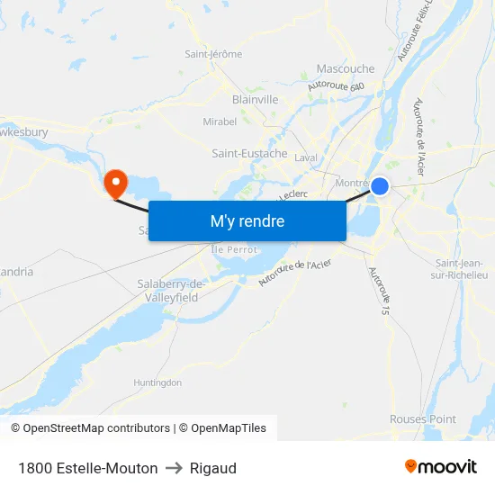1800 Estelle-Mouton to Rigaud map