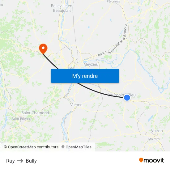 Ruy to Bully map