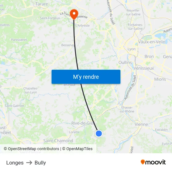 Longes to Bully map