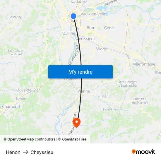 Hénon to Cheyssieu map