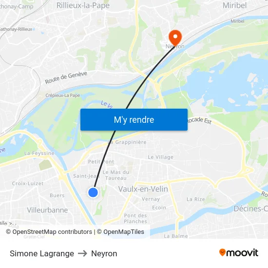 Simone Lagrange to Neyron map